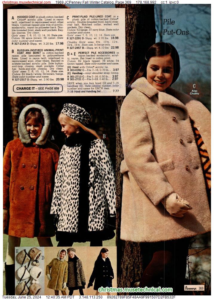 1969 JCPenney Fall Winter Catalog, Page 369