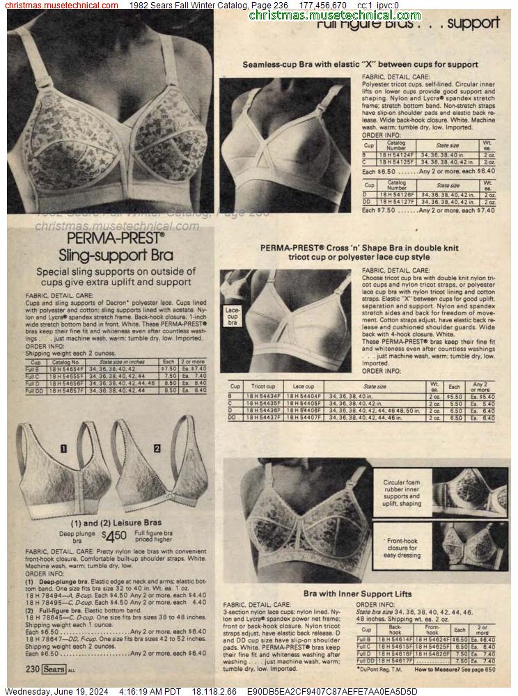 1982 Sears Fall Winter Catalog, Page 236