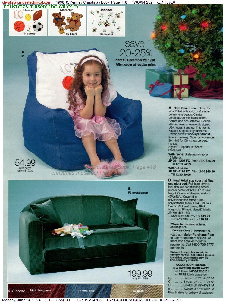 1998 JCPenney Christmas Book, Page 418