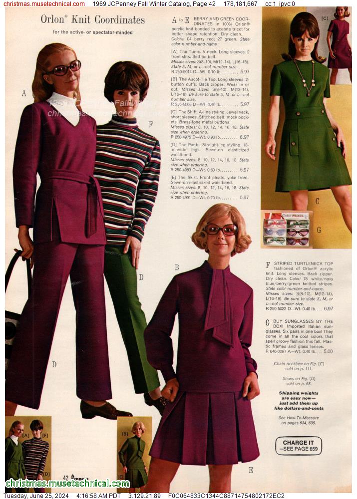 1969 JCPenney Fall Winter Catalog, Page 42