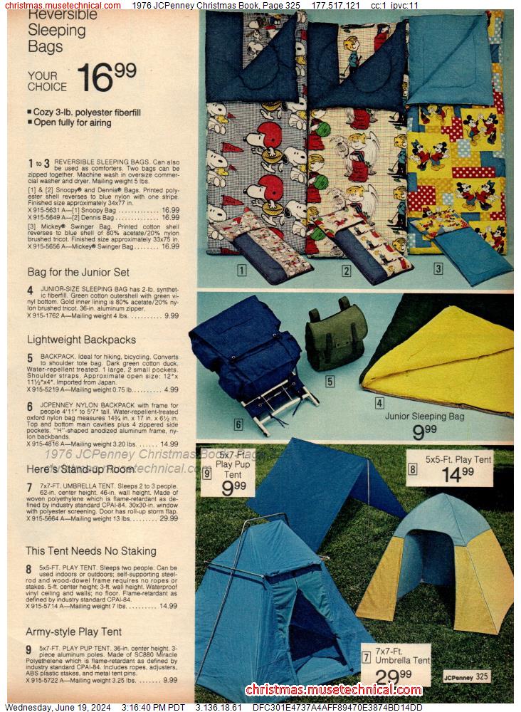 1976 JCPenney Christmas Book, Page 325