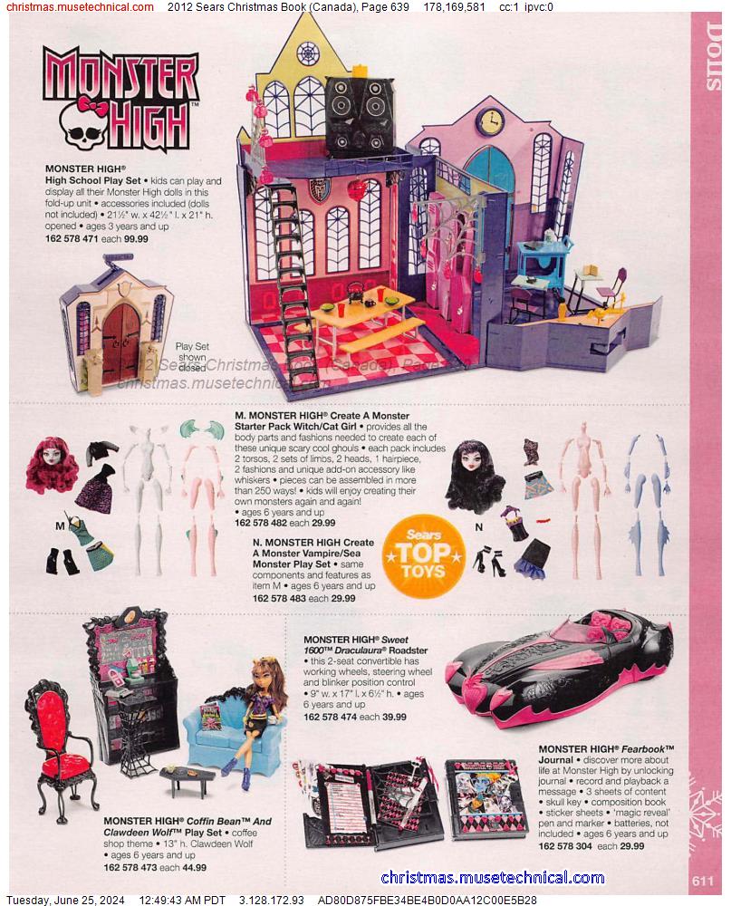 2012 Sears Christmas Book (Canada), Page 639