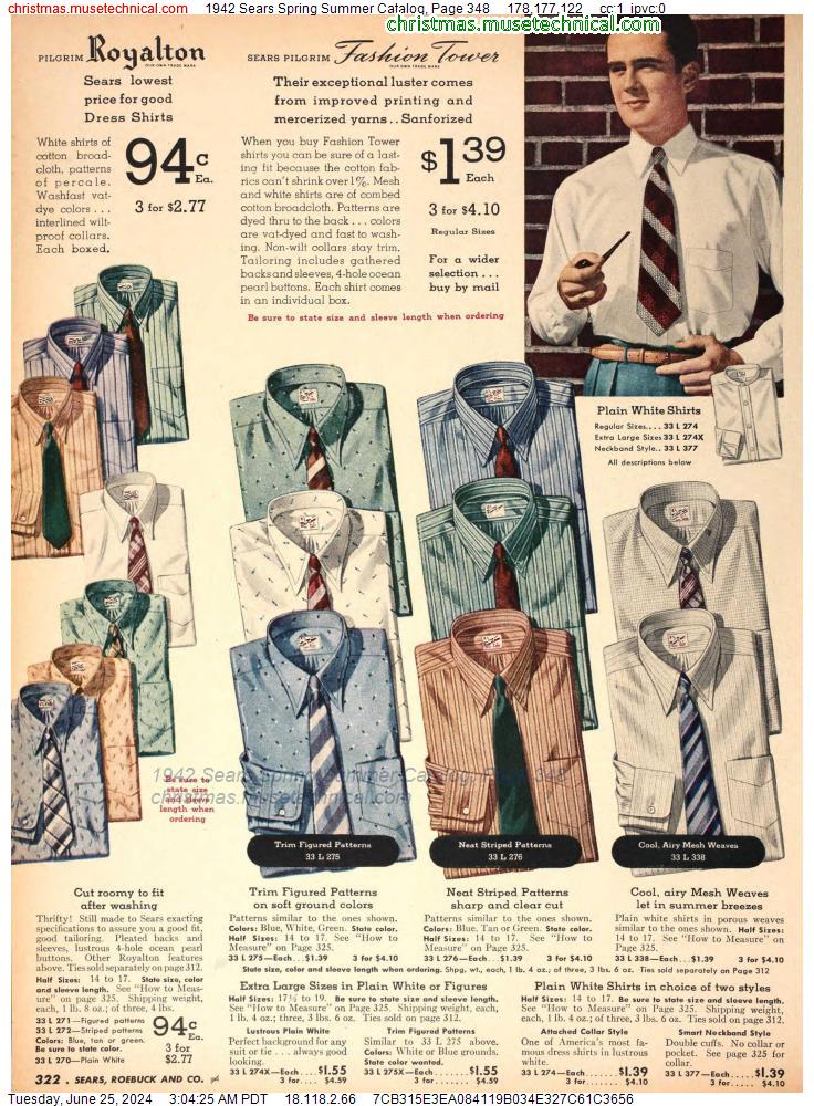 1942 Sears Spring Summer Catalog, Page 348