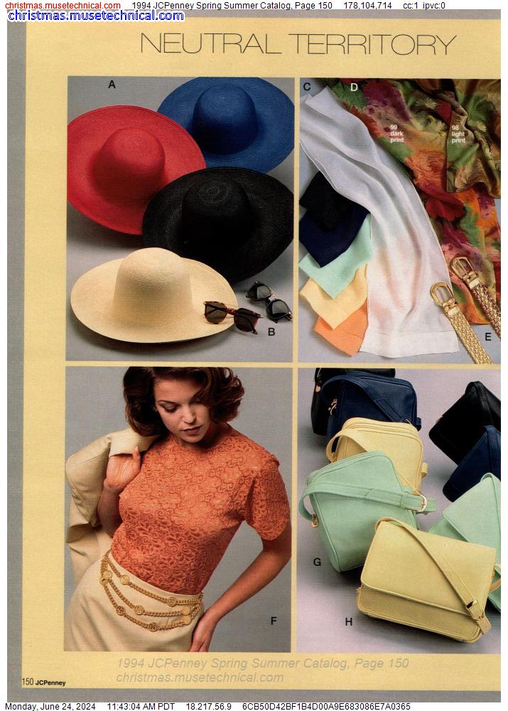 1994 JCPenney Spring Summer Catalog, Page 150