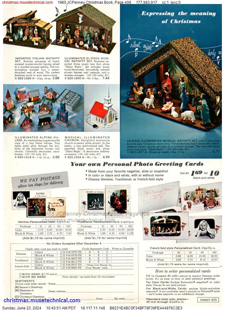 1965 JCPenney Christmas Book, Page 409