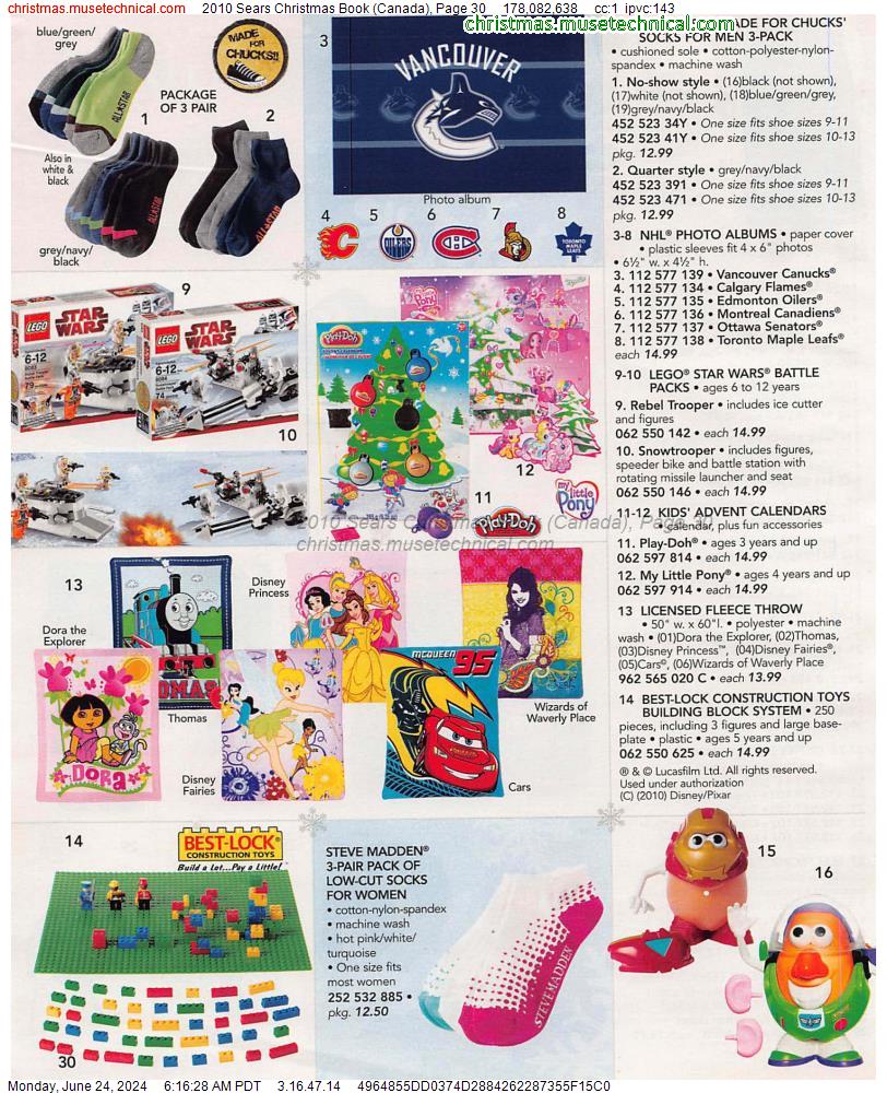 2010 Sears Christmas Book (Canada), Page 30