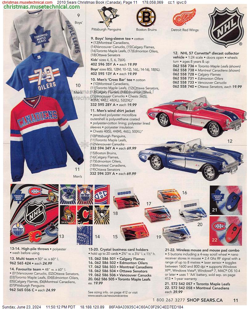 2010 Sears Christmas Book (Canada), Page 11