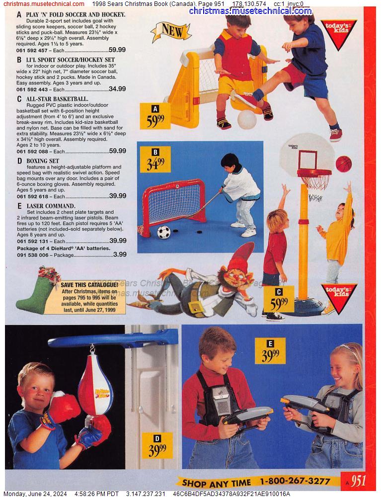 1998 Sears Christmas Book (Canada), Page 951