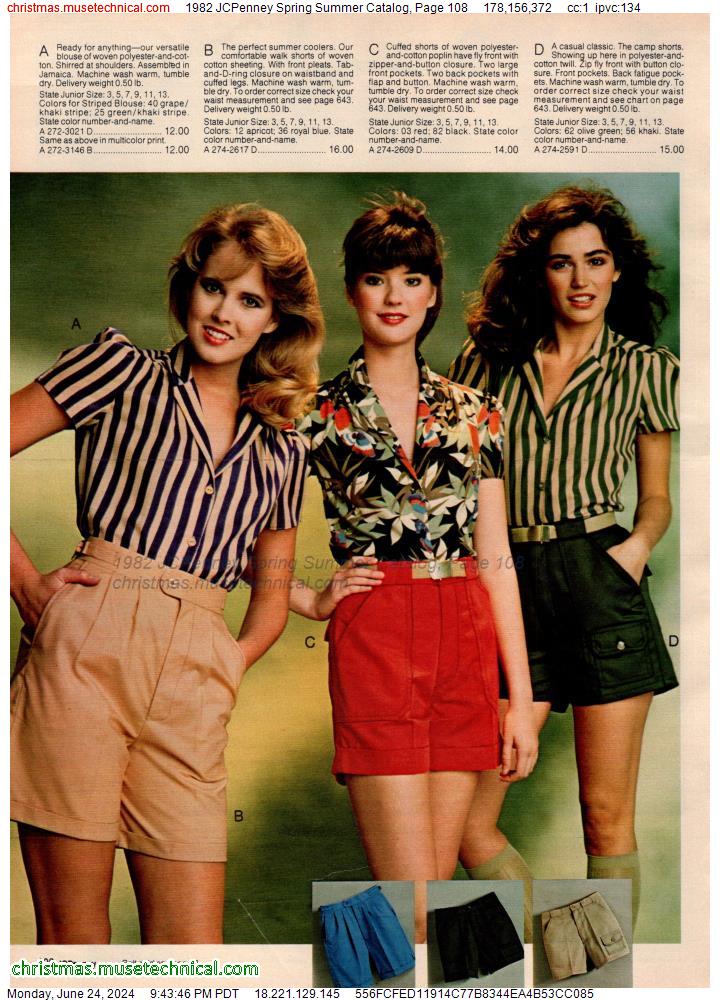 1982 JCPenney Spring Summer Catalog, Page 108