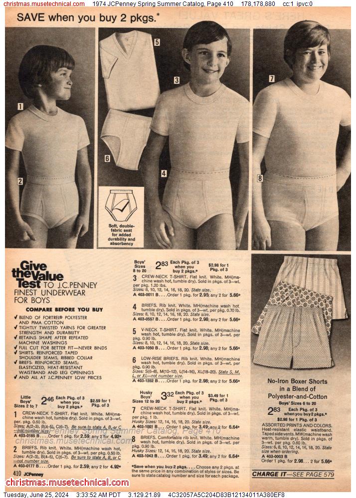 1974 JCPenney Spring Summer Catalog, Page 410