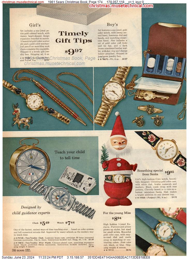 1961 Sears Christmas Book, Page 174