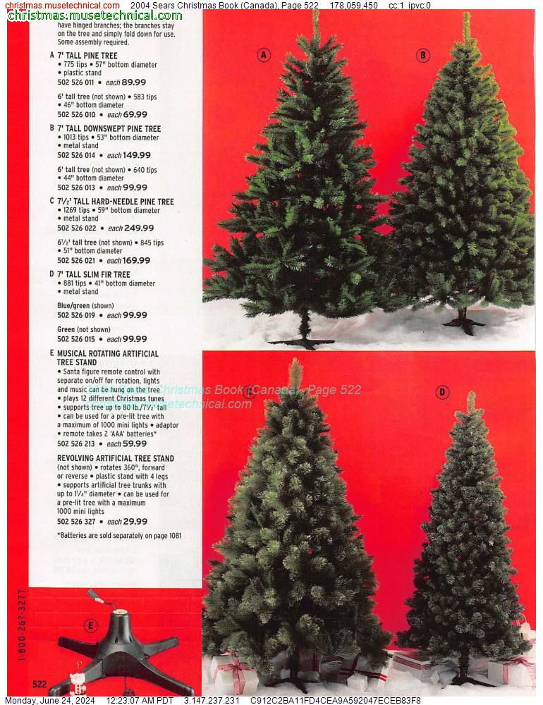 2004 Sears Christmas Book (Canada), Page 522