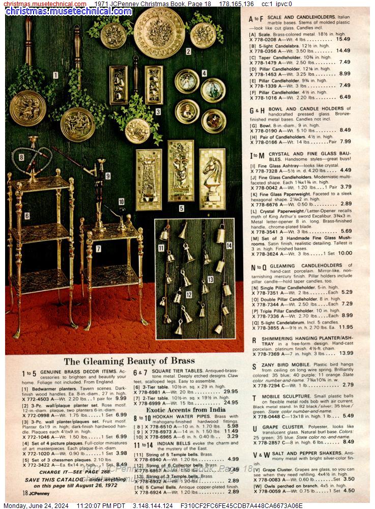 1971 JCPenney Christmas Book, Page 18