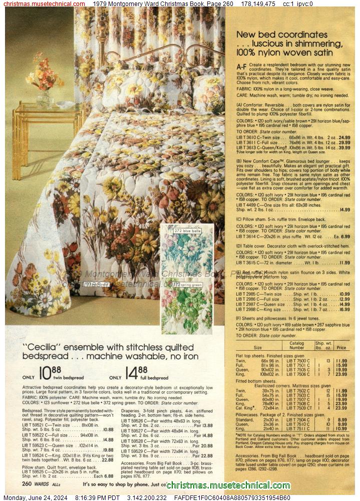 1979 Montgomery Ward Christmas Book, Page 260