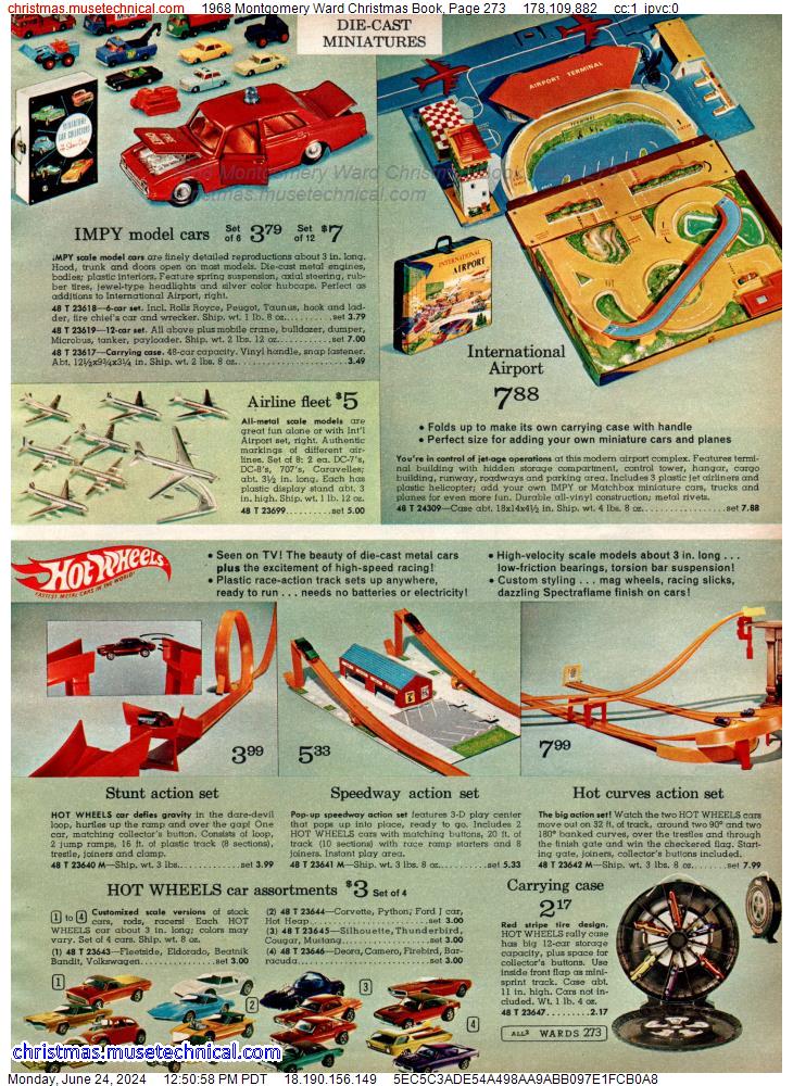 1968 Montgomery Ward Christmas Book, Page 273