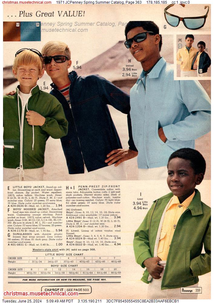 1971 JCPenney Spring Summer Catalog, Page 363