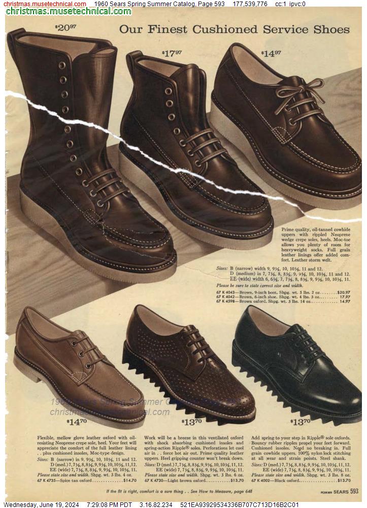 1960 Sears Spring Summer Catalog, Page 593
