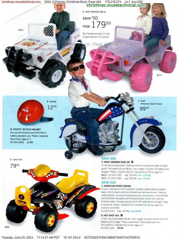2004 JCPenney Christmas Book, Page 494