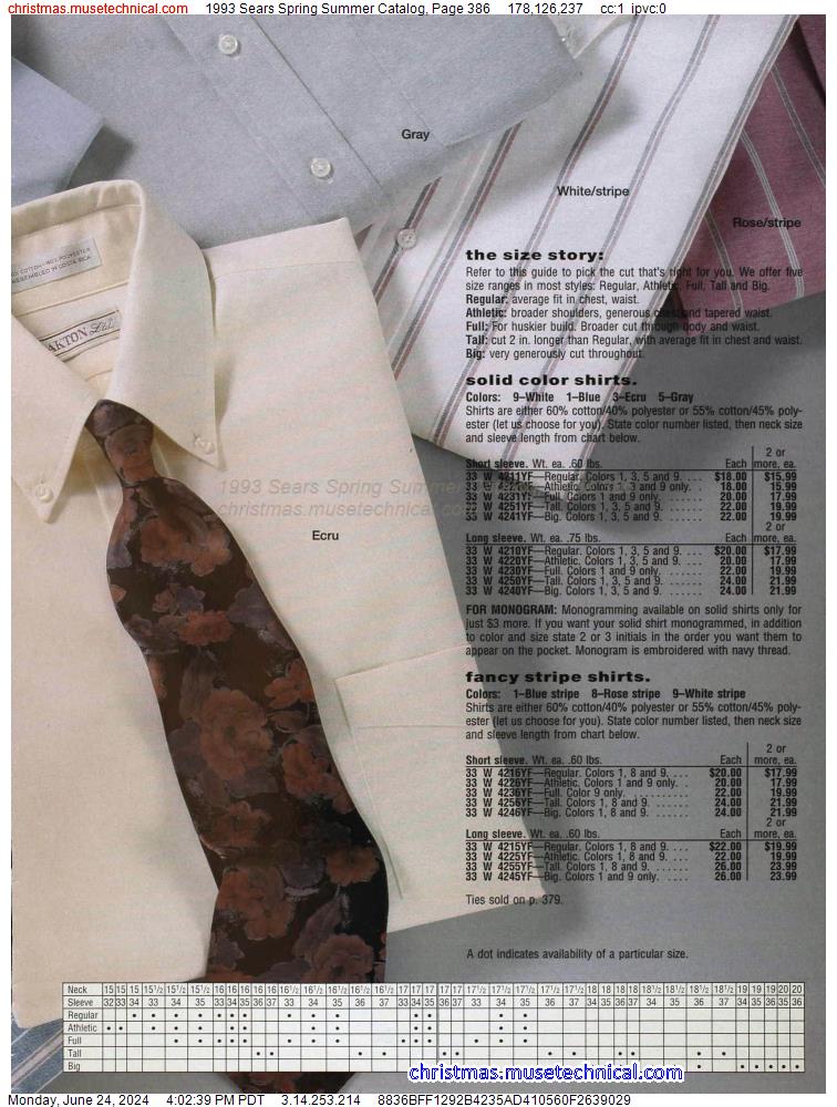 1993 Sears Spring Summer Catalog, Page 386
