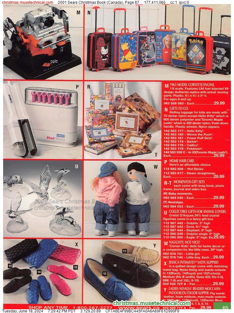 2001 Sears Christmas Book (Canada), Page 67