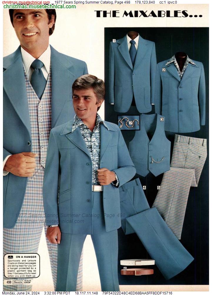 1977 Sears Spring Summer Catalog, Page 498