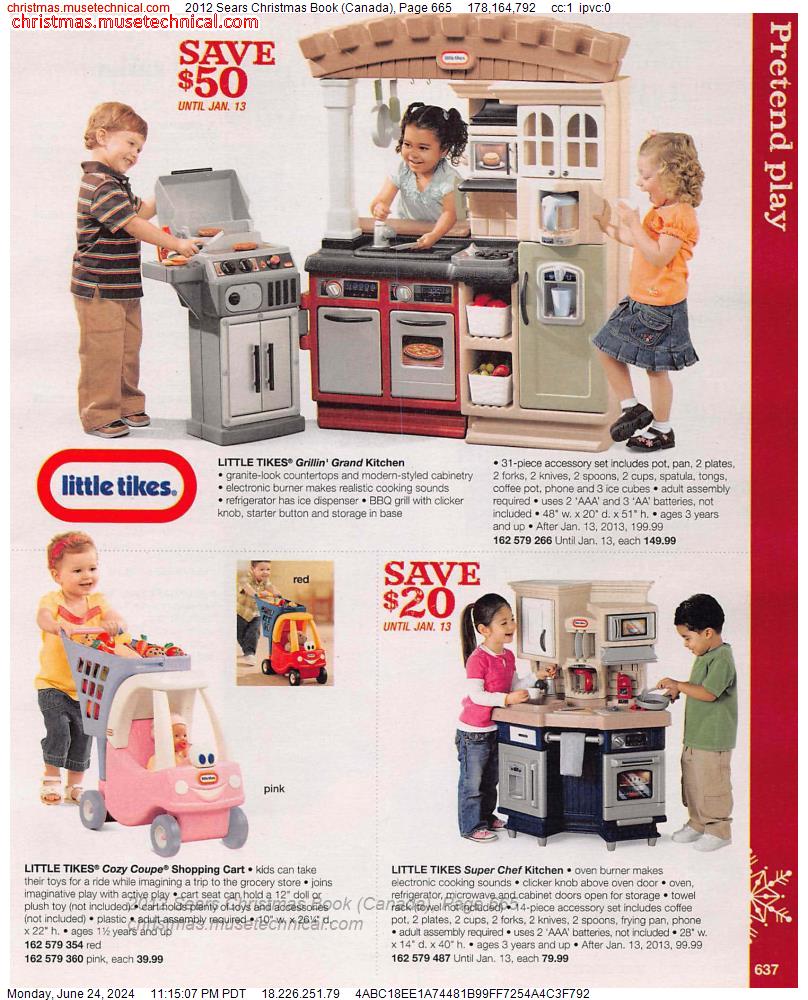 2012 Sears Christmas Book (Canada), Page 665