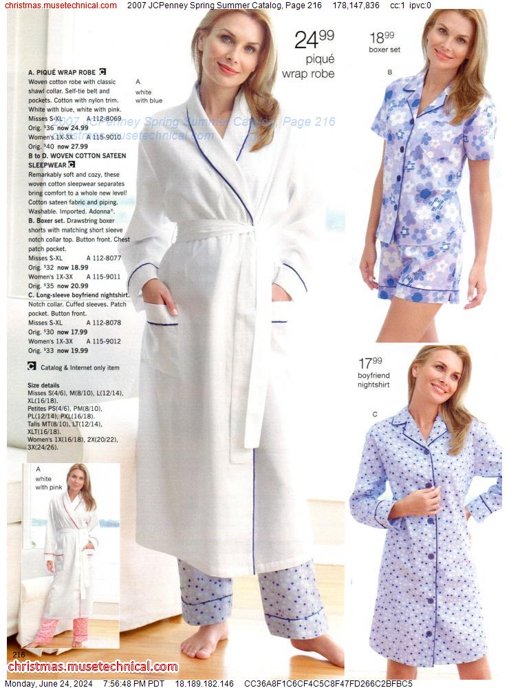 2007 JCPenney Spring Summer Catalog, Page 216