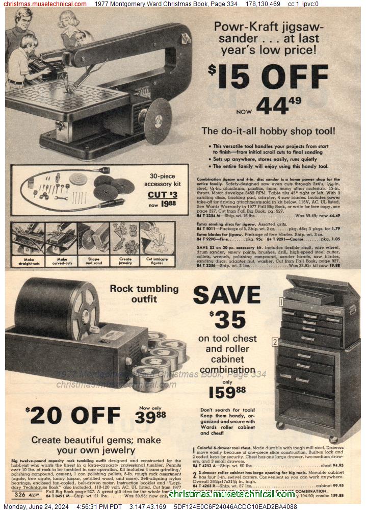 1977 Montgomery Ward Christmas Book, Page 334