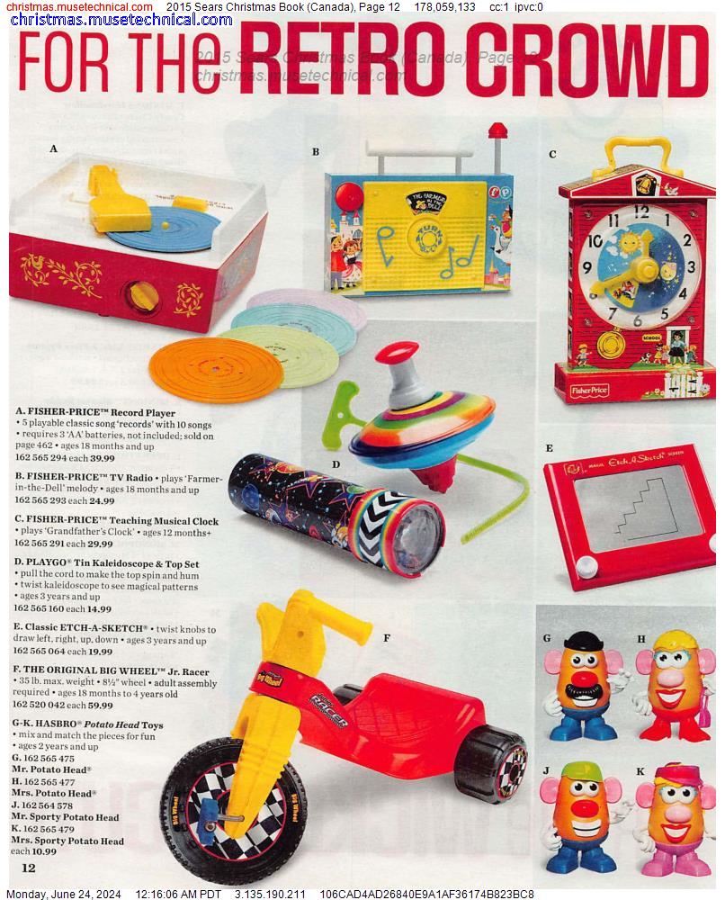 2015 Sears Christmas Book (Canada), Page 12