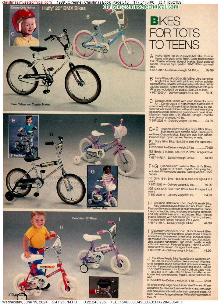 1989 JCPenney Christmas Book, Page 510