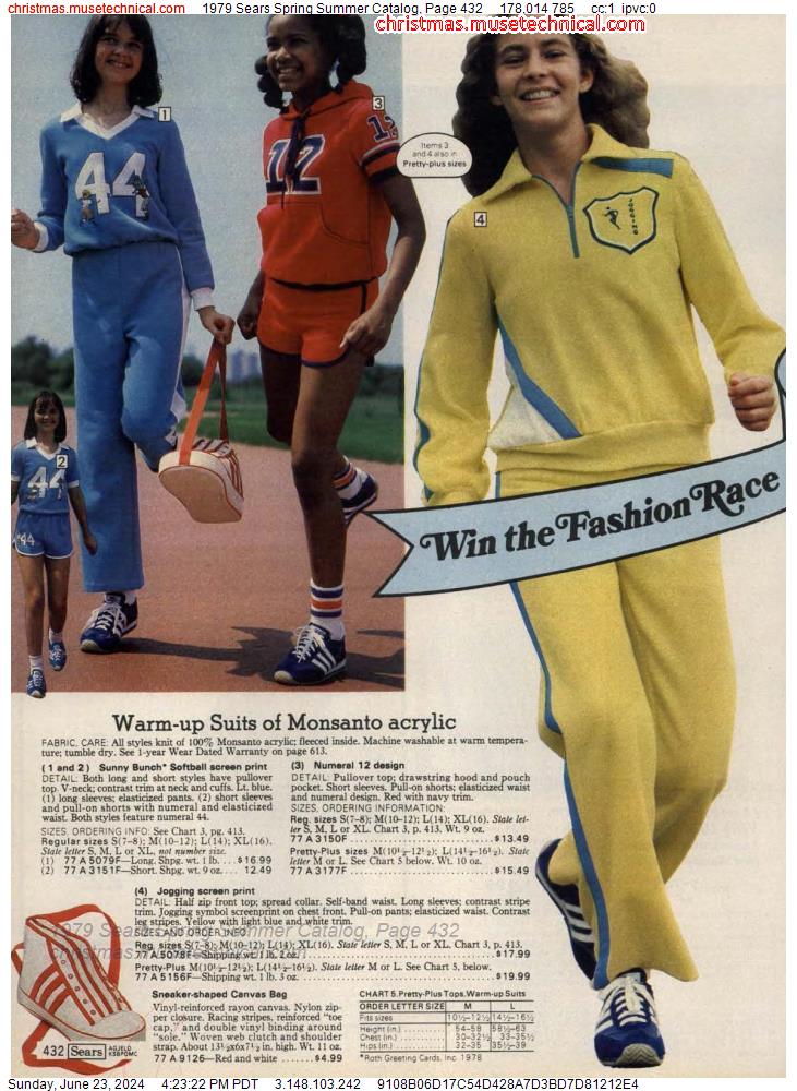 1979 Sears Spring Summer Catalog, Page 432