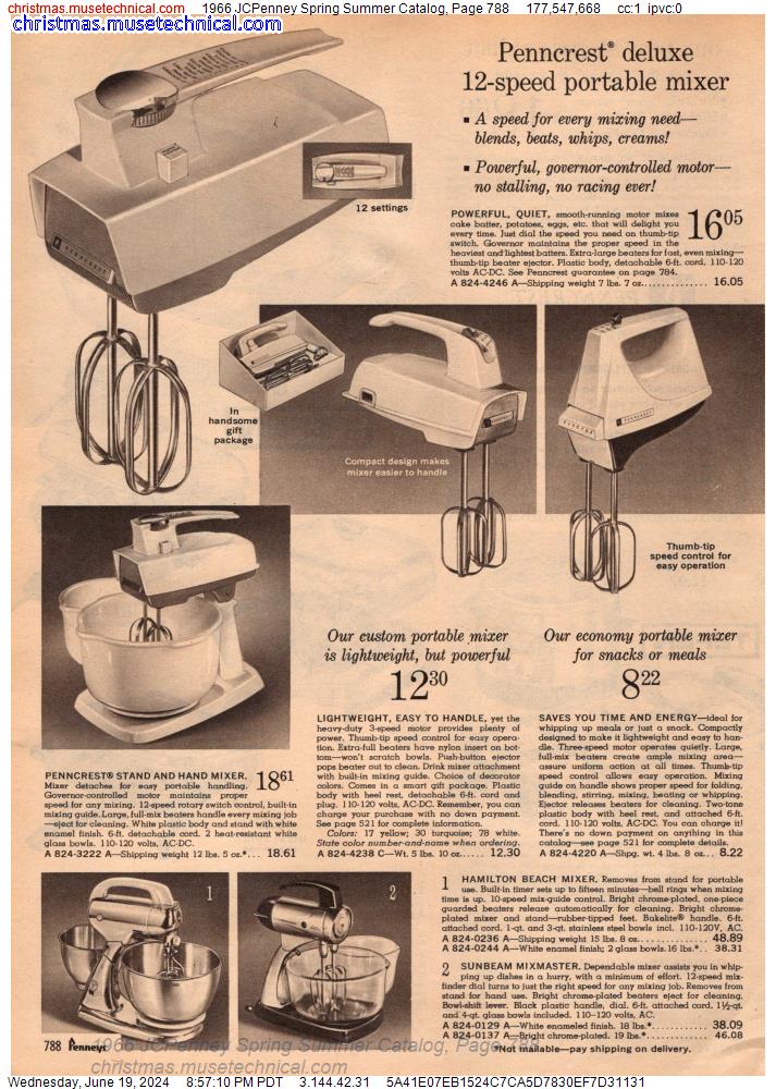 1966 JCPenney Spring Summer Catalog, Page 788