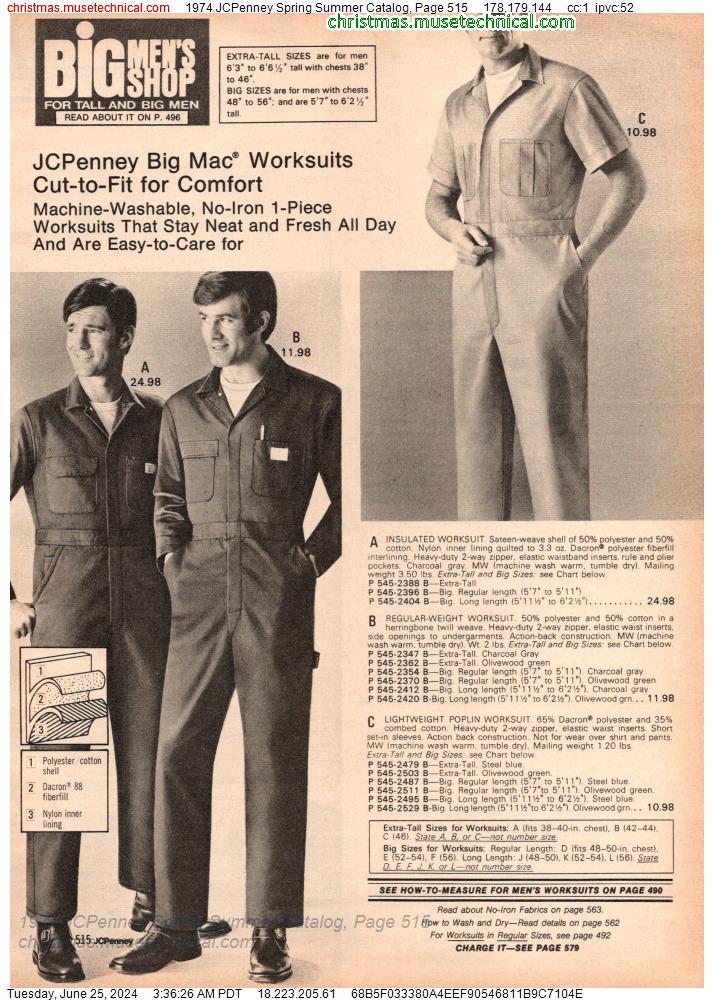 1974 JCPenney Spring Summer Catalog, Page 515