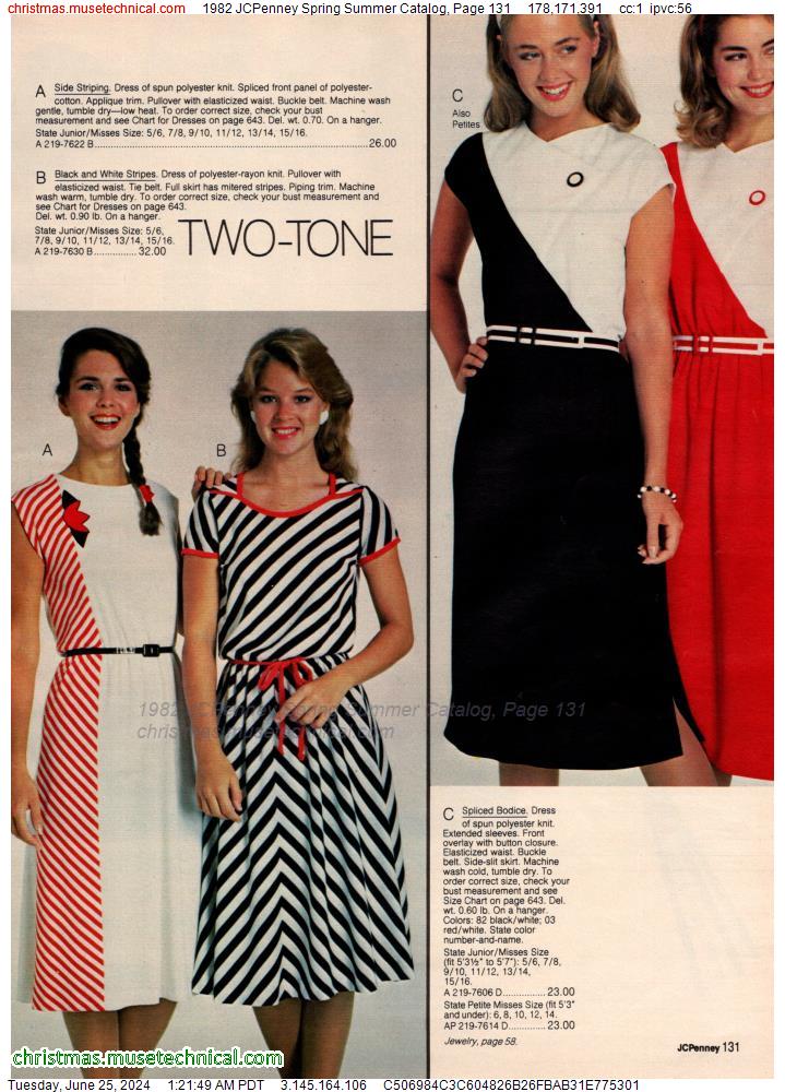 1982 JCPenney Spring Summer Catalog, Page 131