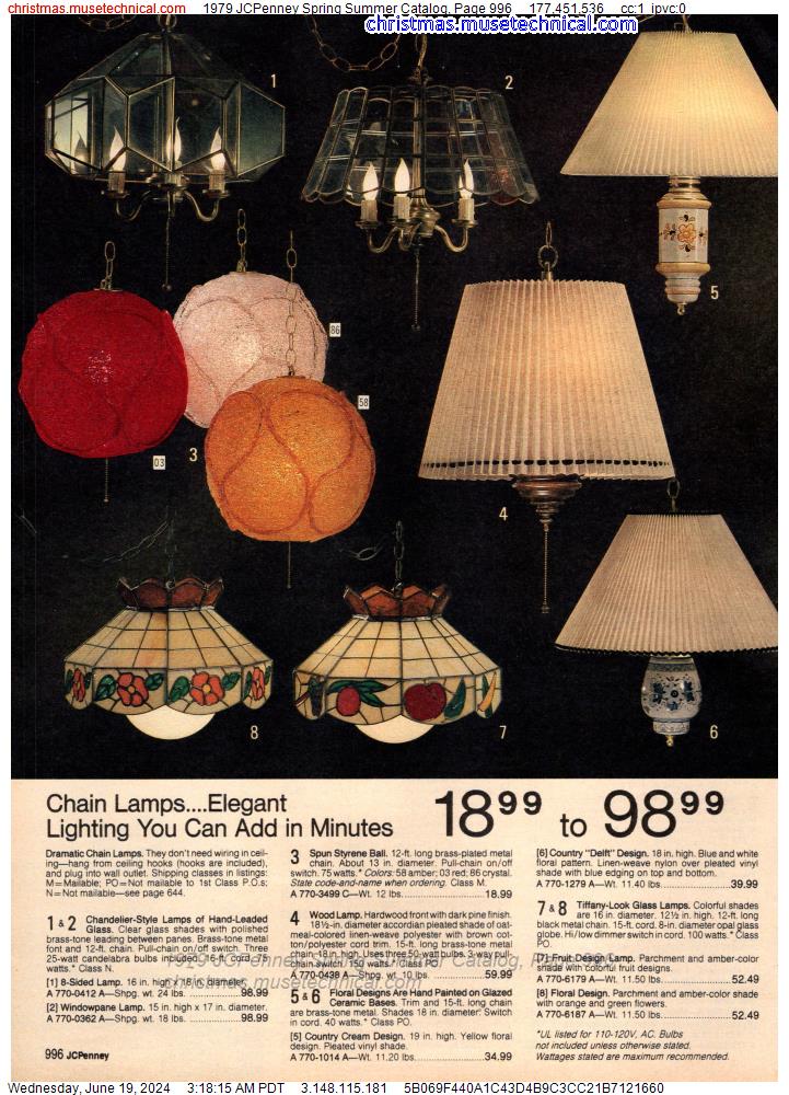 1979 JCPenney Spring Summer Catalog, Page 996