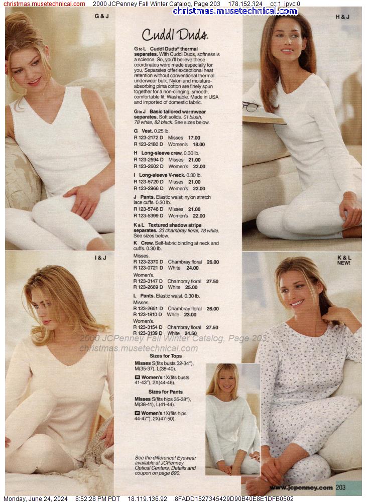 2000 JCPenney Fall Winter Catalog, Page 203