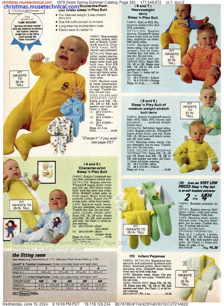 1978 Sears Spring Summer Catalog, Page 382