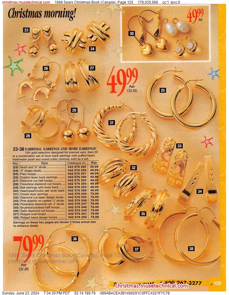 1998 Sears Christmas Book (Canada), Page 125