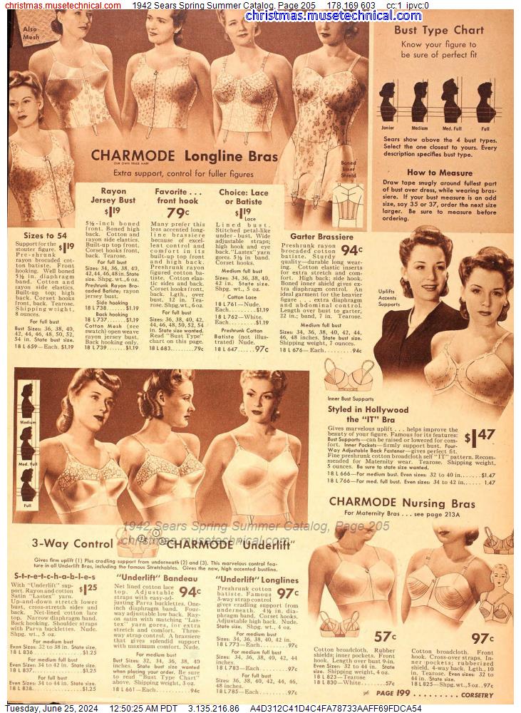 1942 Sears Spring Summer Catalog, Page 205
