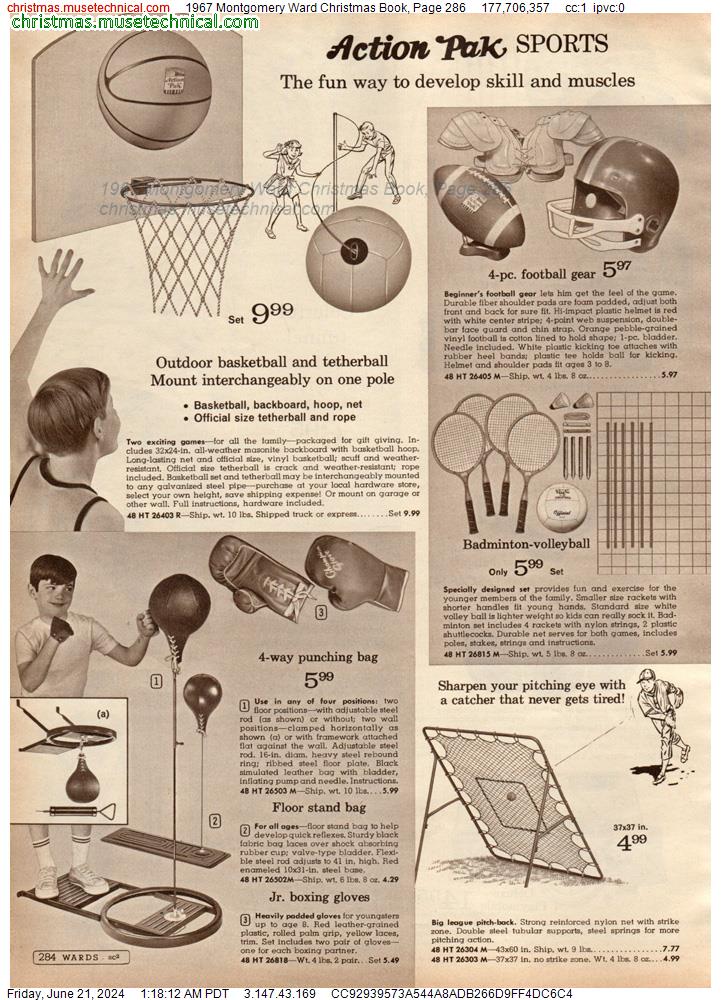 1967 Montgomery Ward Christmas Book, Page 286