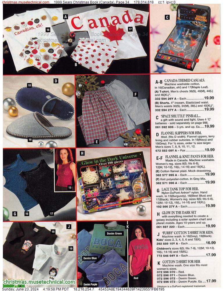 1999 Sears Christmas Book (Canada), Page 34