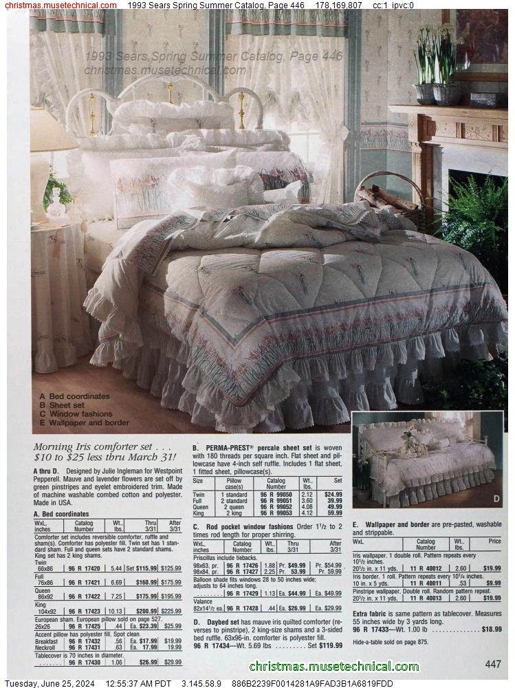 1993 Sears Spring Summer Catalog, Page 446
