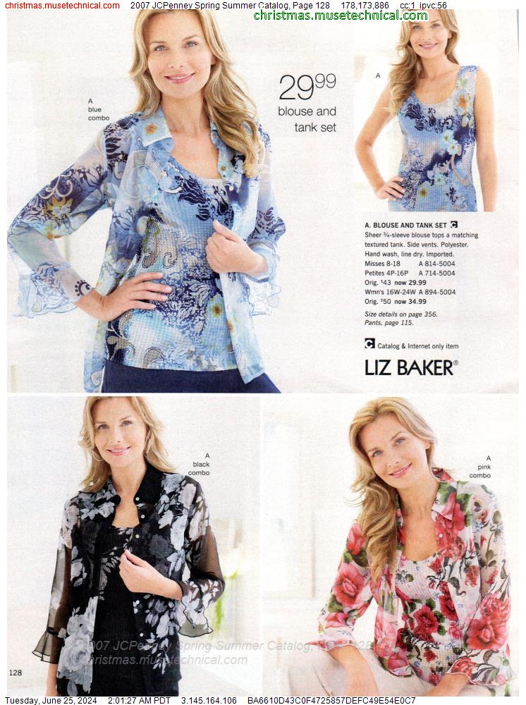 2007 JCPenney Spring Summer Catalog, Page 128