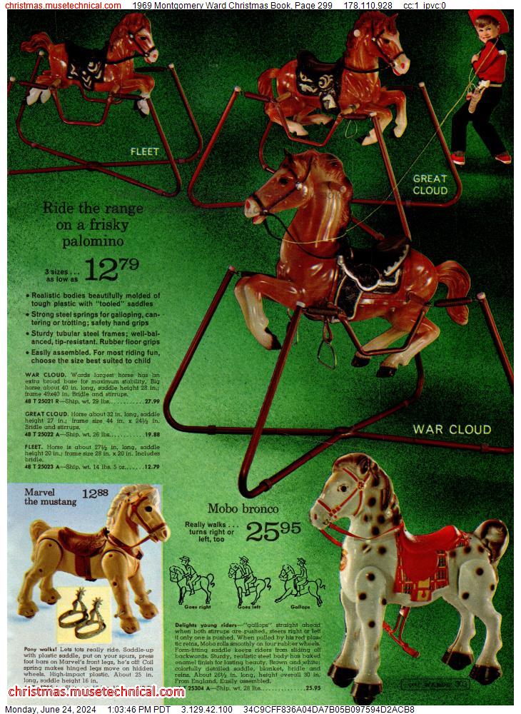 1969 Montgomery Ward Christmas Book, Page 299