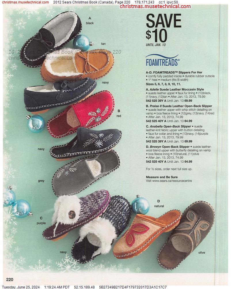 2012 Sears Christmas Book (Canada), Page 220