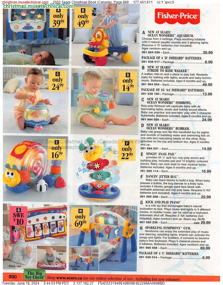 2002 Sears Christmas Book (Canada), Page 898