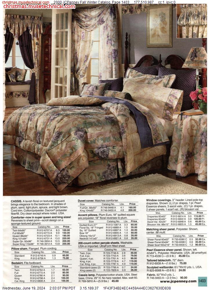 2000 JCPenney Fall Winter Catalog, Page 1403