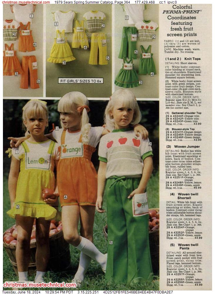 1979 Sears Spring Summer Catalog, Page 364