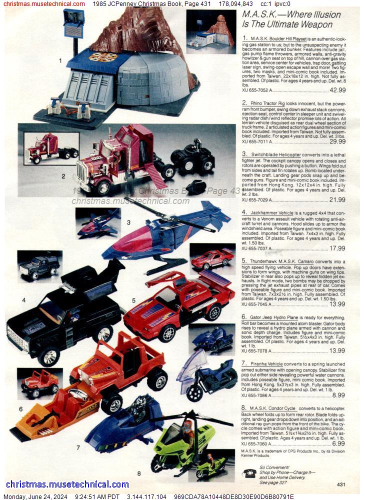 1985 JCPenney Christmas Book, Page 431