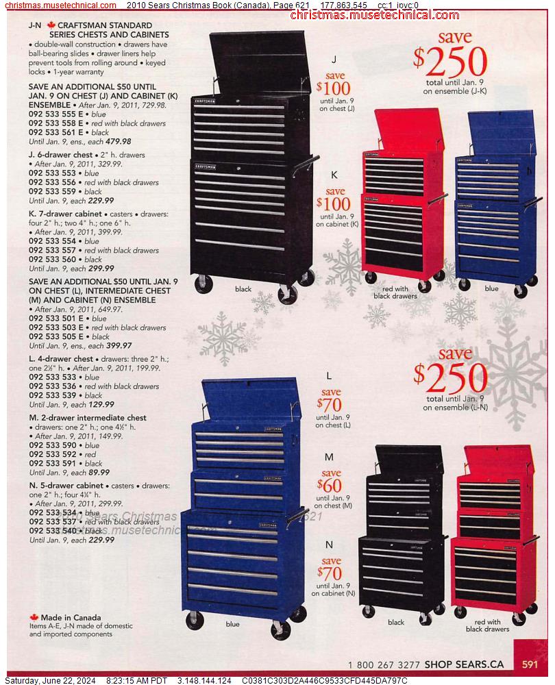 2010 Sears Christmas Book (Canada), Page 621
